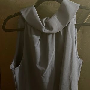 Sail to Sable navy blue button back dress